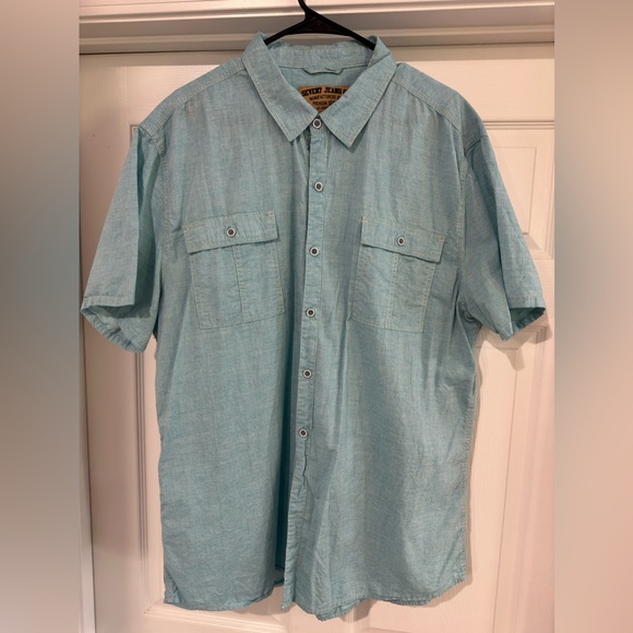 Short Sleeve Button Down Seven Shirt - Picture 2 of 3